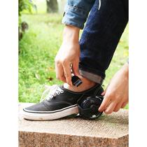 2024 new adult star roller skates smooth wheels with auxiliary wheels PU hot roller skates four-wheel heely shoes pulleys