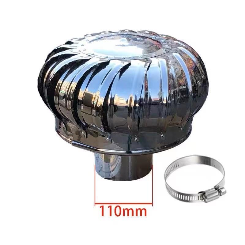 304 stainless steel unpowered 600 type wind ball wind cap roof ventilator plant pig house flue exhaust ventilation ball-Taobao