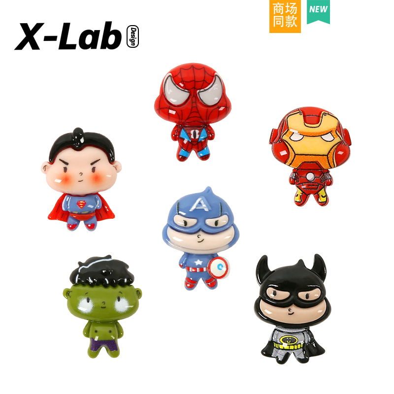 X-Lab Crocs Accessories Marvel Series Shoe Charms DIY Accessories Decorative Clips Suitable for Crocs/Cros X-Lab Crocs Accessories Marvel Series Shoe Charms DIY Accessories Decorative Clips Suitable for Crocs/Cros