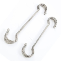 Stainless Steel S Type Hook Large Hook S Hook Kitchen Bathroom Multipurpose S Shaped Hook Metal S Crochet Meat Hook