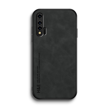 Light luxury lambskin leather suitable for huawei nova6 mobile phone case nova4 silicone soft shell nova4e protective cover nova6se lens all-inclusive anti-fall 5g new high-end internet celebrity men and women new year shell