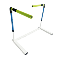 Disconnectable soft hurdle frame adjustable and removable barrier safe for childrens track and field competition physical training