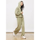 BasicHouse/Baijiahao Fashion Sports Suit 2024 Spring Short Casual Sweater Pants Set two-piece