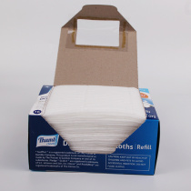 16 slices thickened with wax static dust suction paper straight stripe large 100 pages dust paper floor cleaning mop dust removal paper