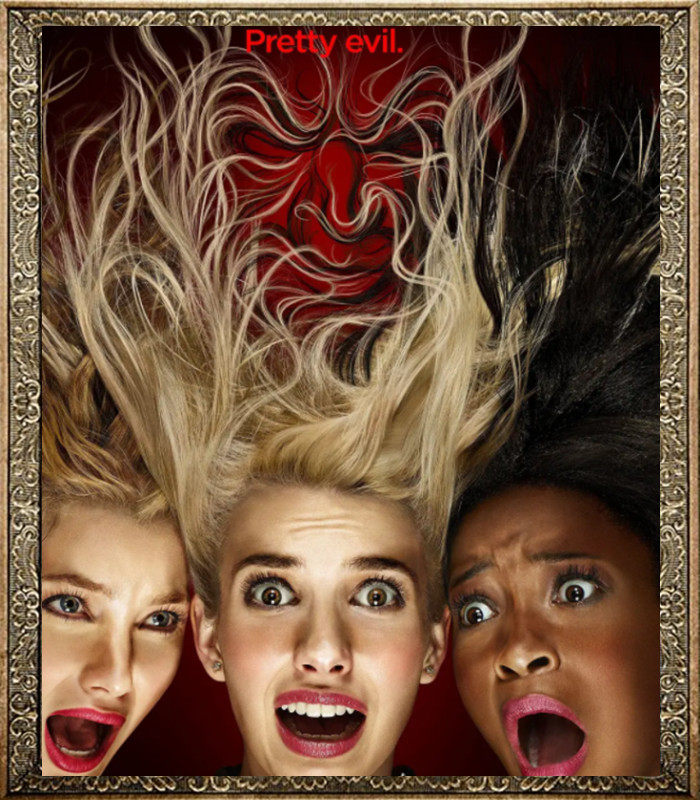 Beauty Drama Scream Queen 1-2-season Screams Queens scream Queen's China-UK propaganda painting