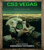 US drama crime scene investigation: Vegas CSI: Vegas UK propaganda painting