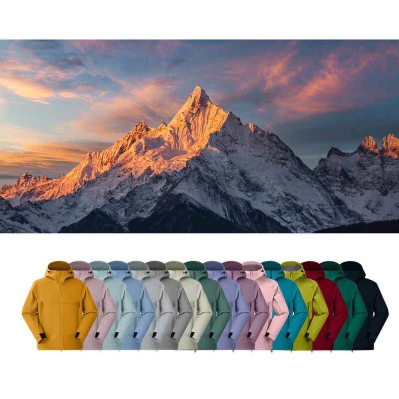Forever Spirit/Hengjing Men's and Women's Mesh Casual Couple Outdoor Sports Soft Shell Jacket Hm26A011 Forever Spirit/Hengjing Men's and Women's Mesh Casual Couple Outdoor Sports Soft Shell Jacket Hm26A011