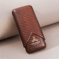 Habanos Montecristo Официальный подлинный аутентичный Monte Cristo 3 установил кожа сигар