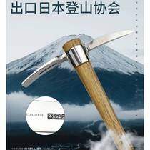 Stainless Steel Cross Pick Small Ocean Pick Outdoor Fishing Pure Steel Dig Tree Root Small Pick Head Breaking Ice Pick Up Special Hoe