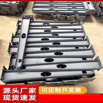 Canopy steel beam bracket welded iron fully welded awning I-beam stainless steel column beam customizable accessories membrane structure