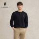 POLOWALK men's sweater 2025 autumn new product business casual round neck top men's pullover