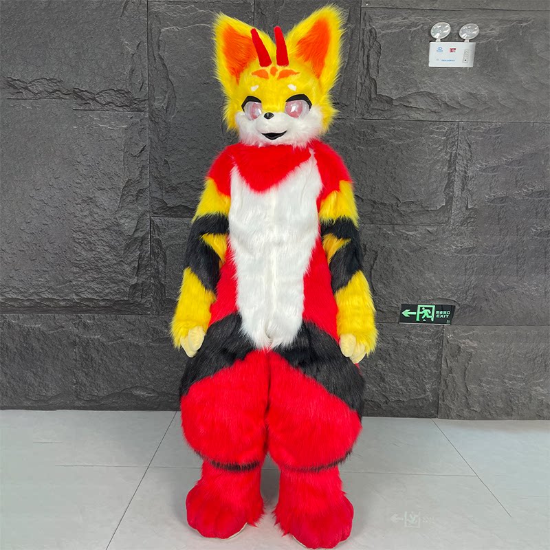 定制Furry兽服全套Kig系成品漫展Cos服动漫可穿戴装扮,福瑞控银碳材质有何特别之处?-furry福瑞兽装-淘宝好物网