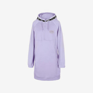 Skechers/斯凯奇正品女子连帽加绒保暖休闲连衣裙 P421W011