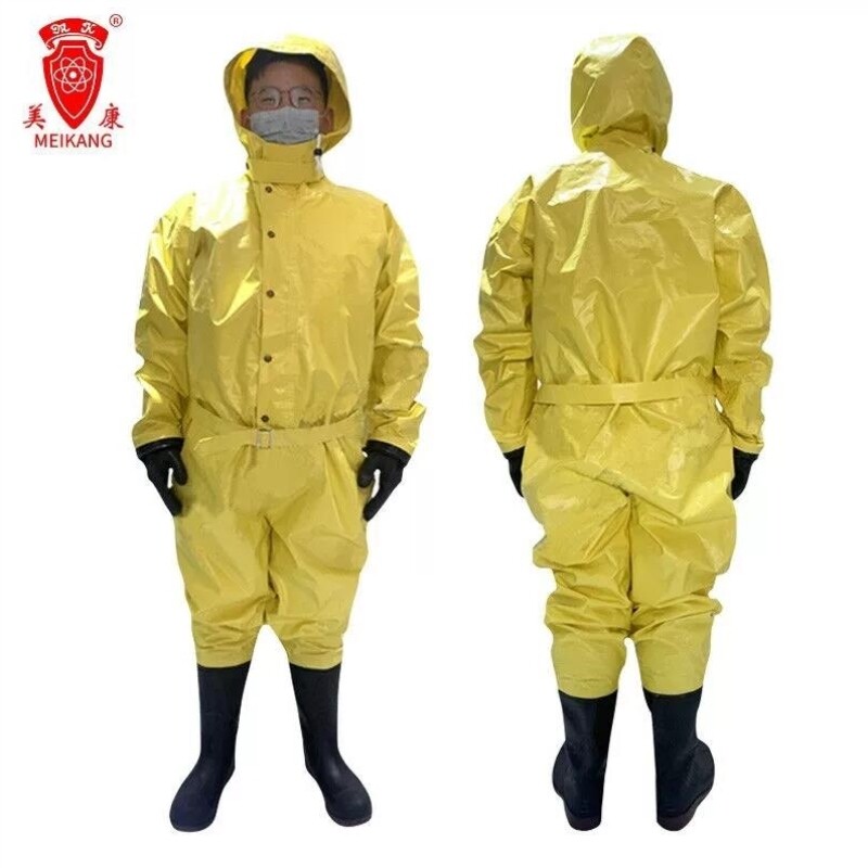 meikang轻型防化服PATF-07防酸碱腐蚀性液体特种防护双面材质轻型