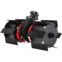 Lawn mower accessories hoeing wheel anti-tangle weeding wheel multi-functional micro tillage wheel soil loosening wheel ditching blade