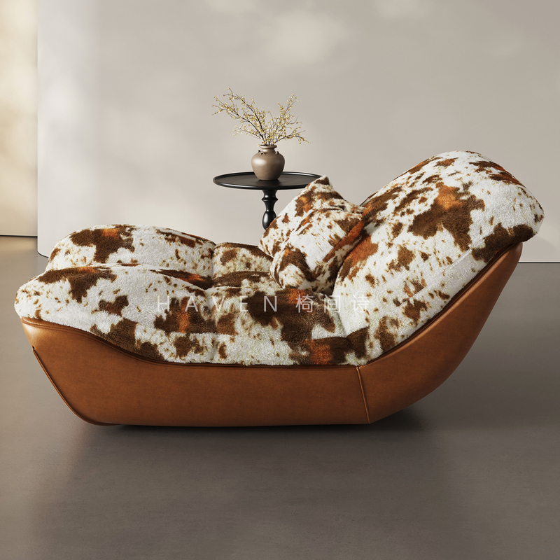 Chenille Velvet Italian-Style Leisure Sofa Chair, Reclining and Sleeping, Designer Living Room High-End Recliner, Balcony Lazy Sofa Chenille Velvet Italian-Style Leisure Sofa Chair, Reclining and Sleeping, Designer Living Room High-End Recliner, Balcony Lazy Sofa