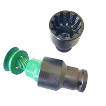 AB anti-theft bolt conical round cap socket wrench road corrugated guardrail plate one-piece molding one-piece molding 30 cones