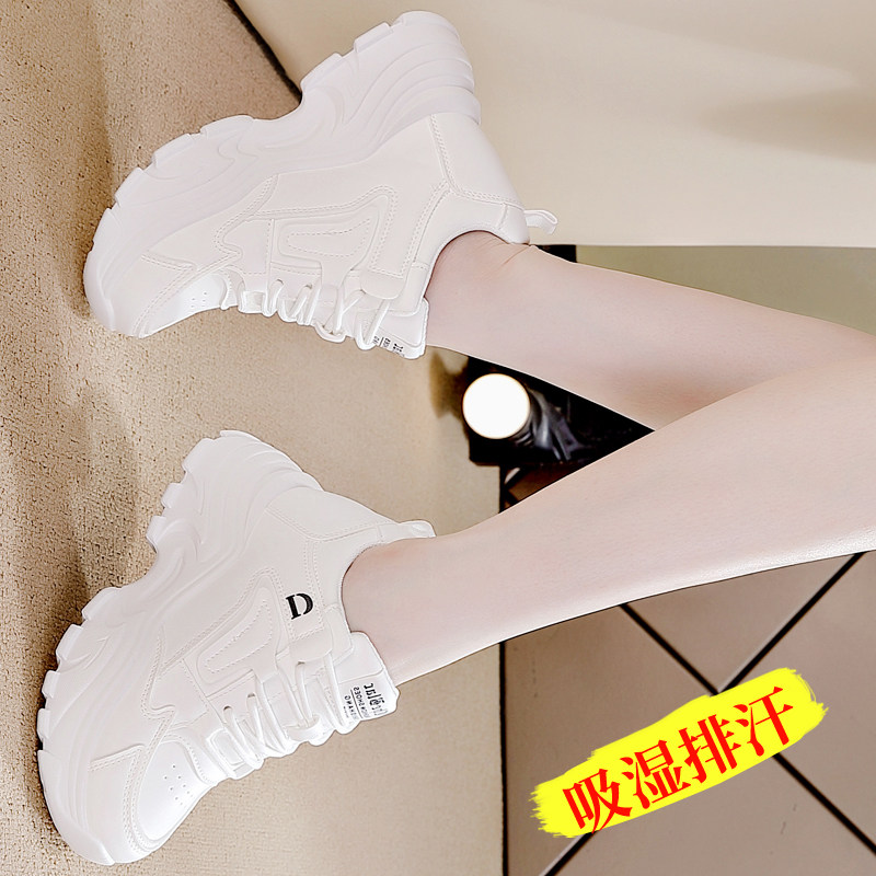 真皮厚底内增高黄鞋女2025新秋款，买它值不值得？