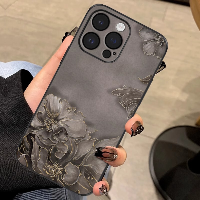 Suitable for Apple 17 Pro Max Phone Case, New iPhone 16 Pro, Rich Floral Design, 15 Chinese Style, 14 Full Protection Anti-Drop, 13 Pm Retro Goddess, 12 Protective Case, 11 Fashionable Air Full Protection Anti-Drop