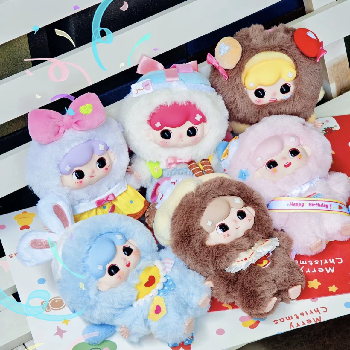 Детская кукла Billie V3 Billie's Sweet Dreams Party Blind Box Doll Figure Ornament Girl Gift Plush Pendant