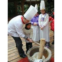 New stone hammer wooden pestle and mortar large wooden hammer for beating mochi hammering cake hammer wooden hammer meat wooden hammer rice cake can be customized