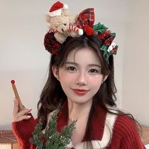 Christmas series headband ins high-looking Christmas atmosphere decorative gift photo headdress dress up photo props
