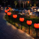 Lamp Villa Garden ກັນນ້ໍາສະຫນາມຫຍ້າ Landscape Lamp ສາລະພາບບັນຍາກາດຕົບແຕ່ງພາຍນອກແສງອາທິດຄວາມຮັກ Courtyard ວັນ Valentine ຂອງ