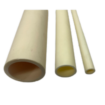 Ceramic corundum tube 99% alumina wear-resistant insulating high temperature resistant thermocouple protection tube tubular furnace casing 1-80