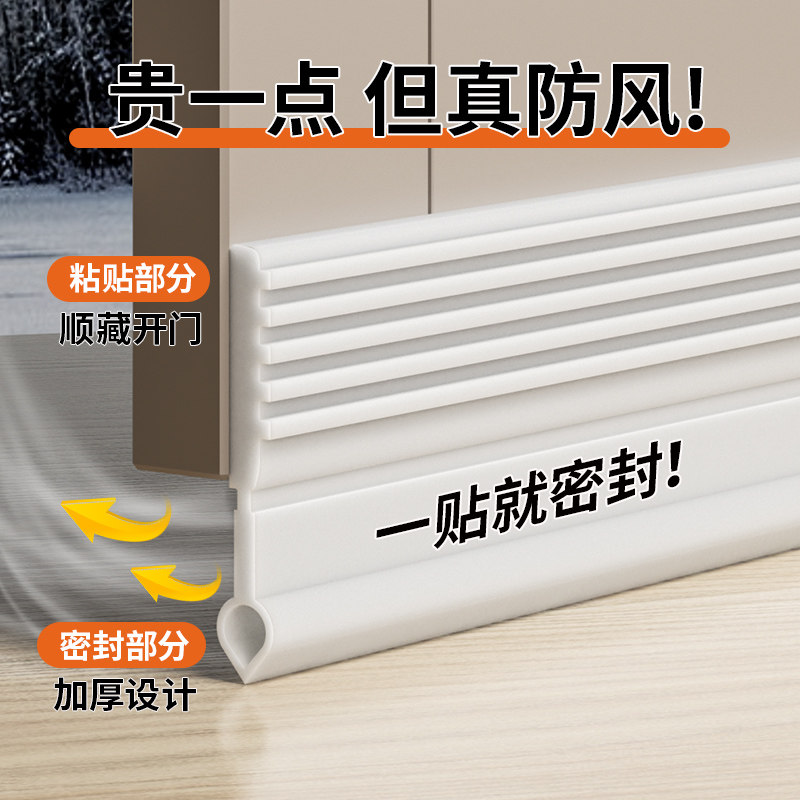 水滴门缝密封条真的可以做到完全防风防尘防虫隔音吗?适合哪些房间使用?-门底密封条-淘宝好物网