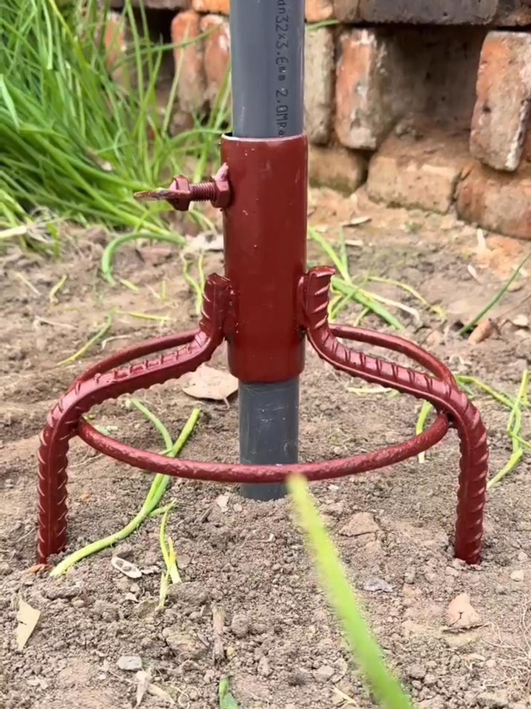 지면고정우산대