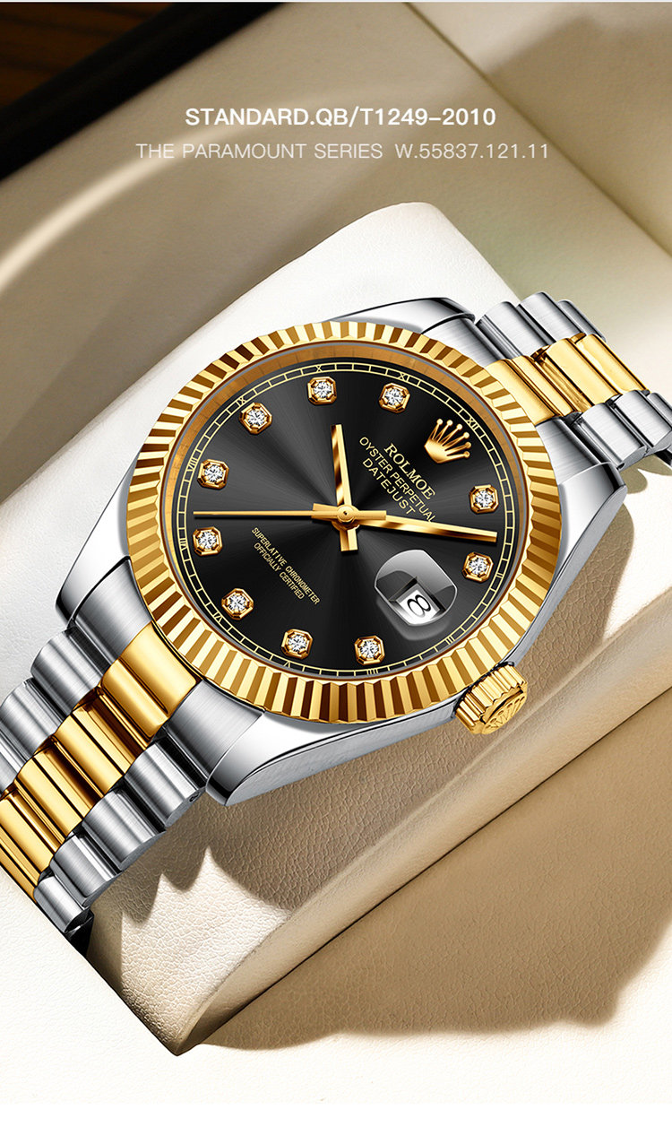 Часы 瑞士正品劳力男士手表蚝式日志型防水经典金劳全自动机械表手表男