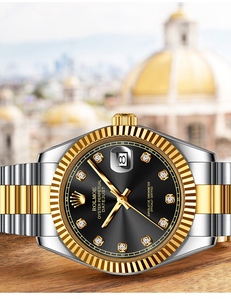 Часы 瑞士正品劳力男士手表蚝式日志型防水经典金劳全自动机械表手表男