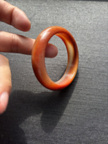 58 fine Huanglong Jade Eggplant Mountain Bracelet old material fully jade with Huanglong Jade National Inspection Certificate