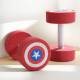 New Dumbbell Set Captain America Style for Fitness and Personal Training, Pu-Coated Dumbbells, Eco-Friendly and Odorless