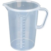 Urine pot measuring cup 24-hour urine collection measuring bucket cup urine protein quantitative urine with lid seal 3 liters with scale