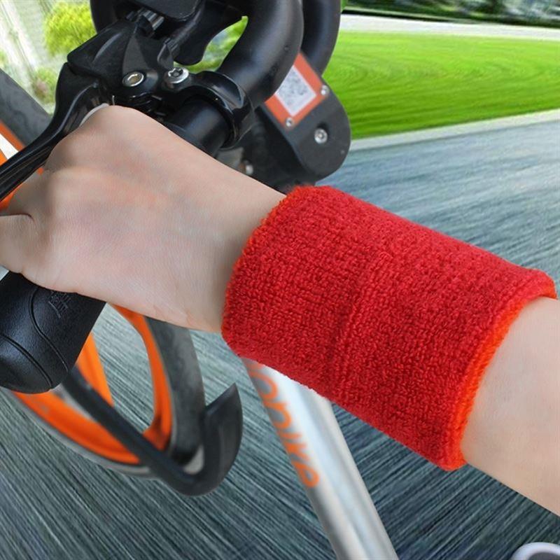 Sport wrist bracelet with wrist-absorbing sweat Sweat towel towel rubbing sweat ice towel running wristband speed dry hand bowl cover male pure cotton-Taobao