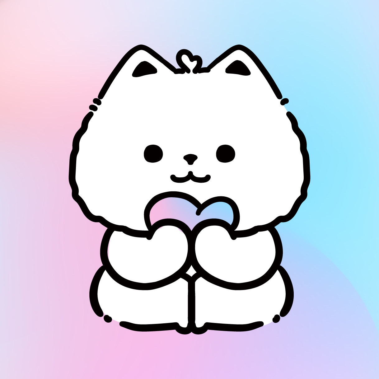 礼物猫旗舰店的LOGO