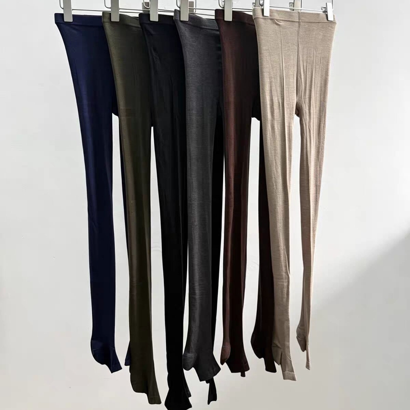 240-Needle High-Density Wool Blend Open-Toe Stirrup Pantyhose with Heel, Versatile for All Seasons, Elastic Vertical Stripe Tights for Women 240-Needle High-Density Wool Blend Open-Toe Stirrup Pantyhose with Heel, Versatile for All Seasons, Elastic Vertical Stripe Tights for Women