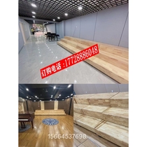 Conductor instrument stage music classroom chorus stage removable folding three-layer solid wood telescopic chorus conductor steps