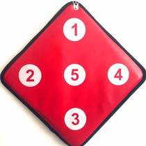 Training target sword target wall home fencing wall hanging wear-resistant five-hole wall hanging not easy to break leather puncture-resistant home training