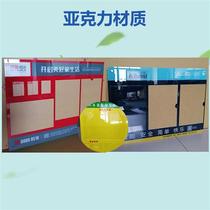 PVC bulletin board acrylic bulletin board community property bulletin board notification information health certificate bulletin board