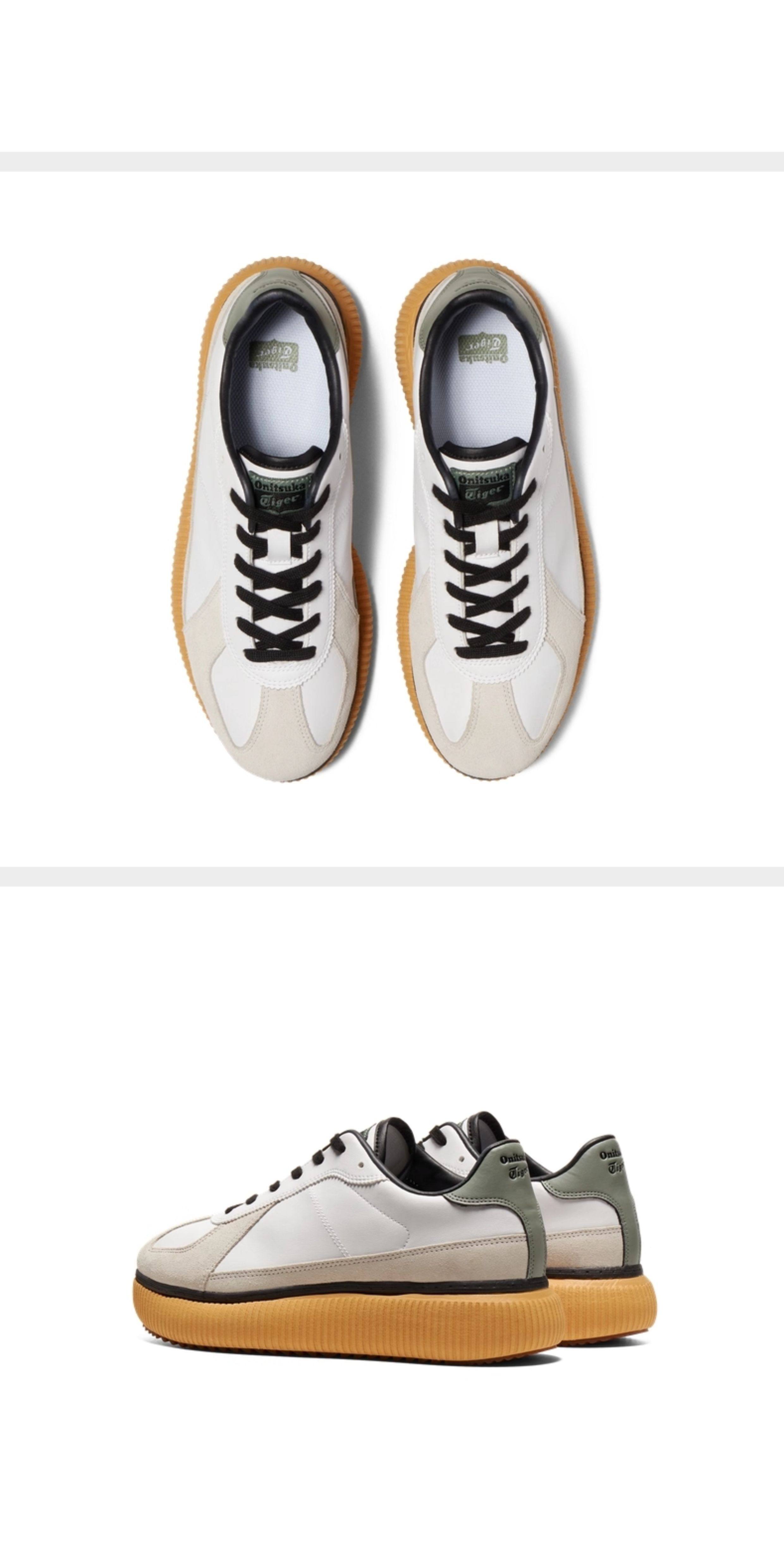 德训鞋 onitsuka tiger鬼冢虎delecity男女款情侣鞋厚底休闲鞋