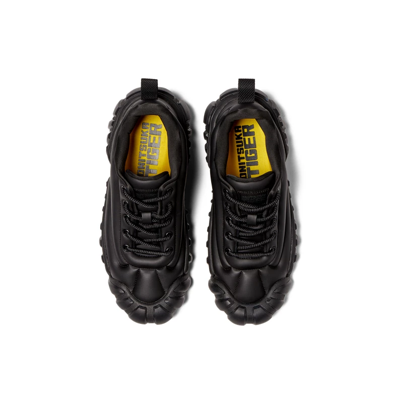 Кроссовки унисекс Onitsuka Tiger DENTIGRE PUFF повседневные мужские/женские осень 2023 новые кроссовки Onitsuka Tiger из смешанных материалов плоская повседневная обувь