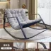 Sofa lười ban công ghế giải trí bập bênh sofa tựa sofa ghế phòng khách đôi ghế bập bênh 