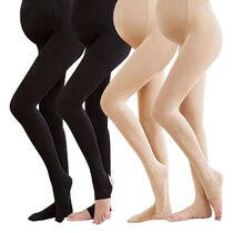 Maternity Clothings Pregnant Womens Casual Solid Color Ankl