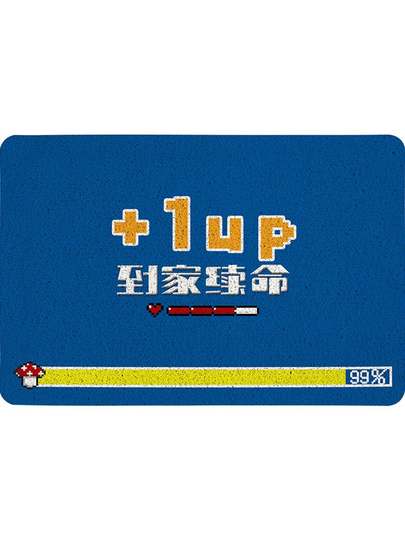 Creative Floor Mats, Personalized Blue Door and Outer Wire Loops, Entry Door Mats, Soil Carpets, Home Foot Mats