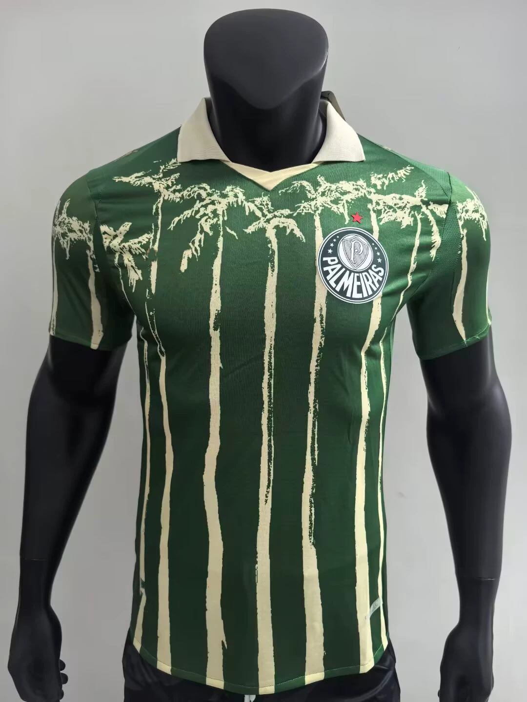 Футбольная форма Palmeiras на 24 сезона, второй визитёр, футболка-поло с коротким рукавом, форма Palmeiras