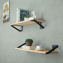 Aluminum profile shelf bracket triangle bracket shelf bracket wall shelf bookshelf iron right angle fixed plate bracket