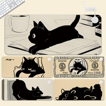 Electric mouse pad extra large winter heated hand warmer pad homework heating artifact heating warm desktop pad cat meow