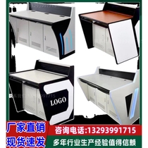Workbench platform table 5-link console mixing table machine room dispatching table custom broadcast table monitoring console